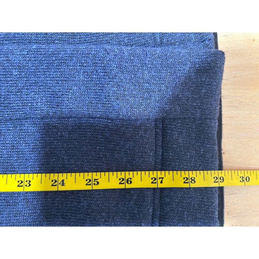 Title Nine Womens Gray Blue‎ Full Zip Fleece Sweatshirt Funnel Neck Jacket Small - Picture 9 of 9